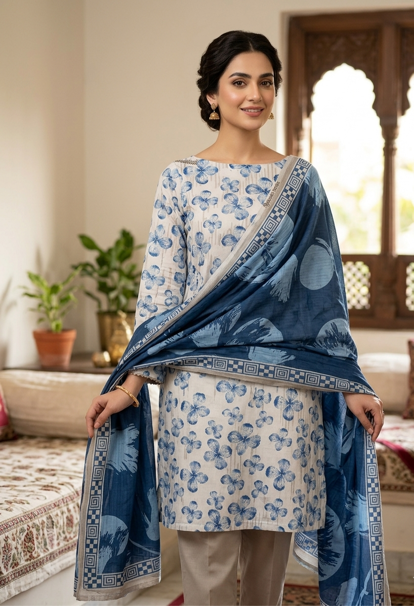Regalia 3pc premium lawn prints