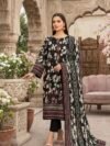 Premium  Lime Light 3 Piece Unstitched Lawn Suit
