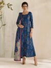 Midnight Navy | 3pc Printed Lawn