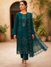LAMISAH – 3 PIECE EMBROIDERED LAWN